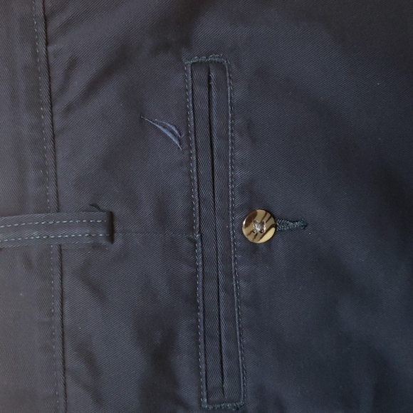 Nautica Flat Front Navy Shorts 38 EUC! - Picture 4 of 6